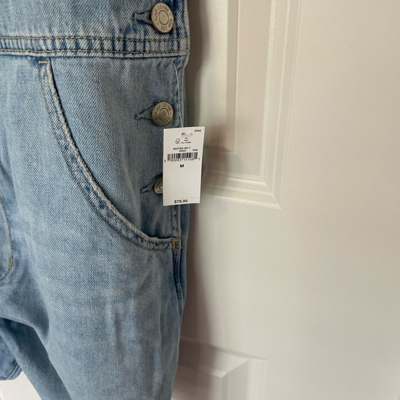 Gap - Slouchy Denim Shortalls with Washwell - Picture 6 of 6
